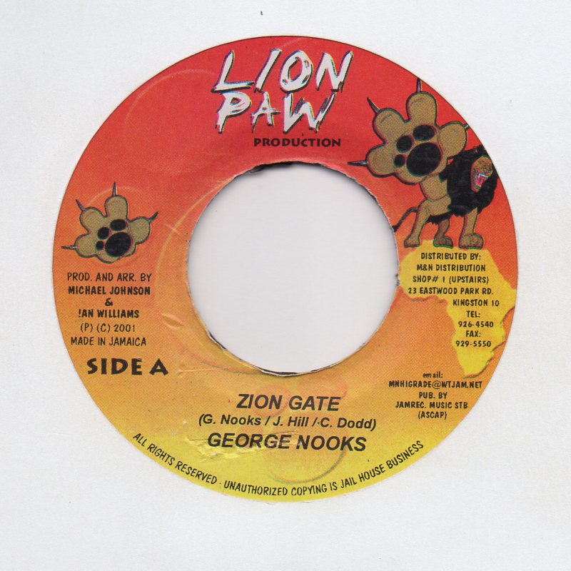 Zion Gate - George Nooks Aka Prince Mohammed