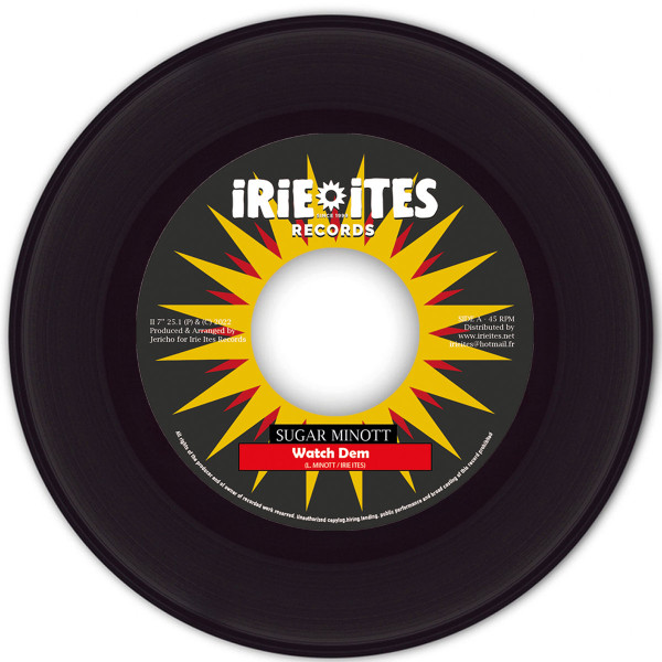 Watch Dem - Sugar Minott (7 Inch) on Irie Ites Records Fr | Buyreggae