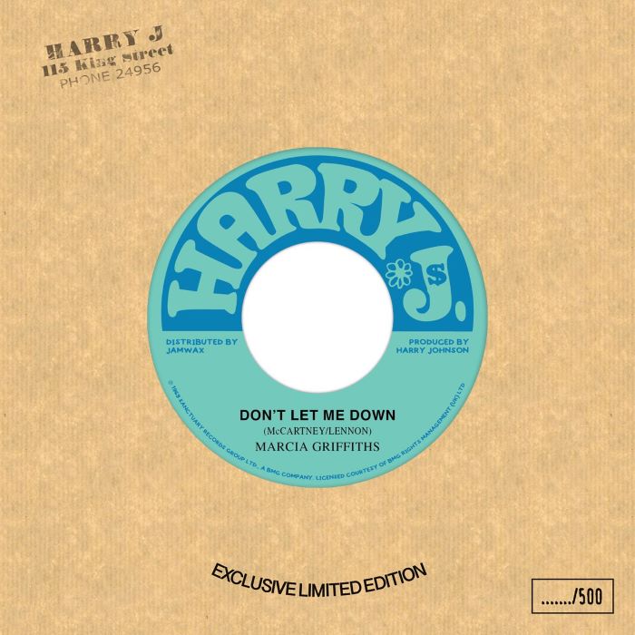 Marcia Griffiths Don't Let Me Down 7inch - 洋楽